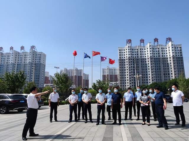 陕西省渭南市政协到秦晋国际大酒店视察调研